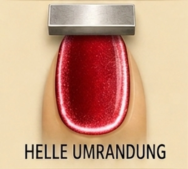 7. Helle Umrandung (Dunkles Zentrum, leuchtende Kanten)